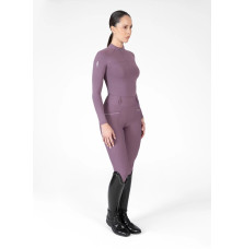 Legginsy Jeździeckie Pro Riding (Plum) Maximilian Equestrian