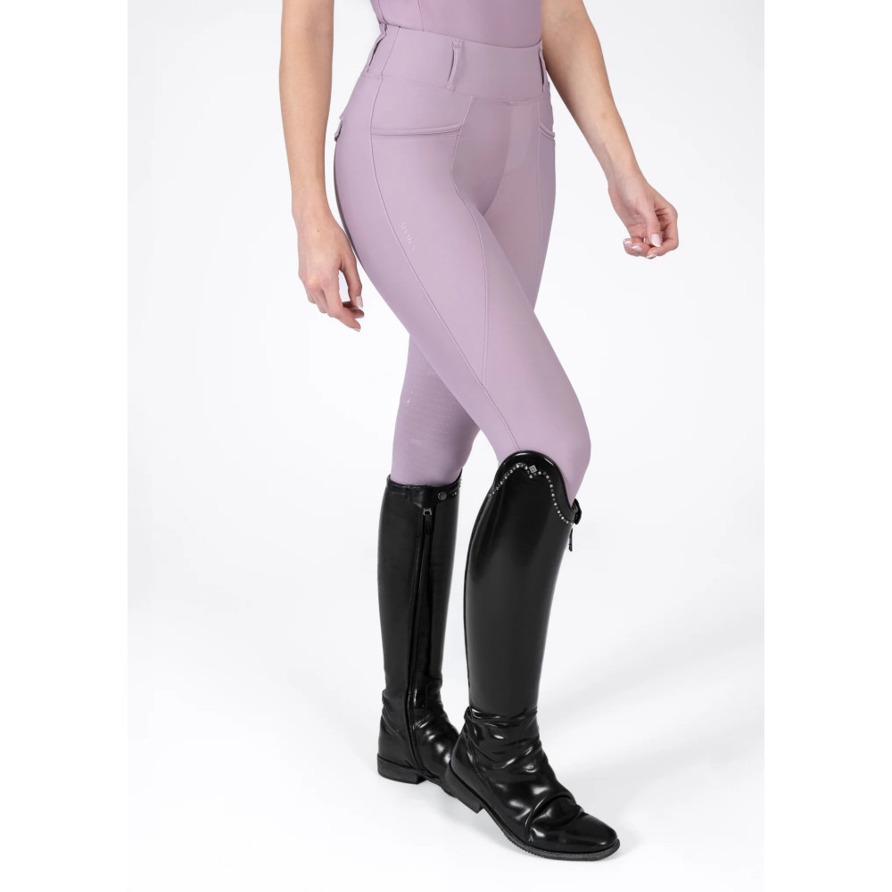 Legginsy Jeździeckie Pro Riding (Orchid) Maximilian Equestrian