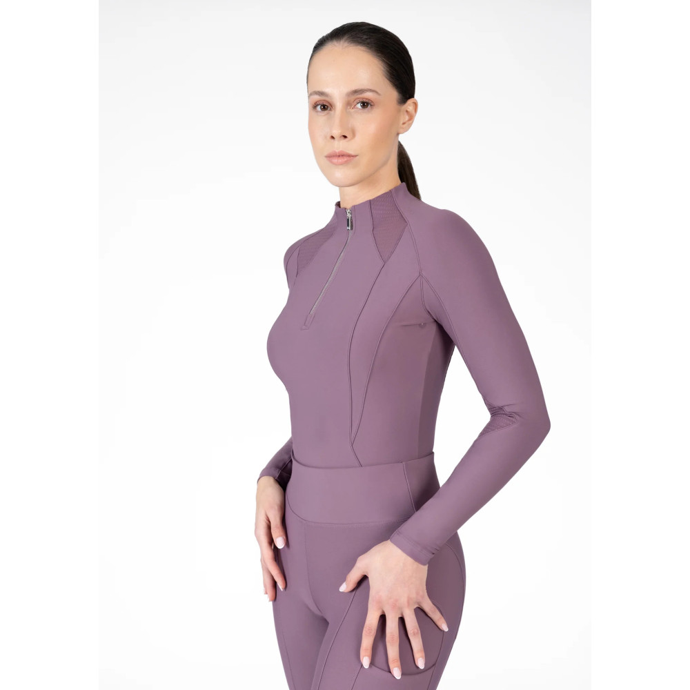 Bluzka z Długim Rękawem Frame (Plum) Maximilian Equestrian