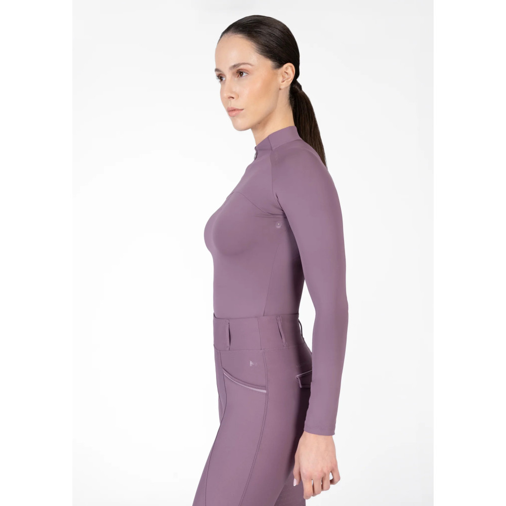 Bluzka z Długim Rękawem Sunblocker (Plum) Maximilian Equestrian