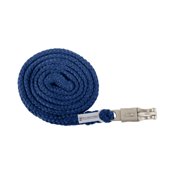 Uwiąz z Bezpiecznym Karabińczykiem Plus Lead Dark Blue Waldhausen
