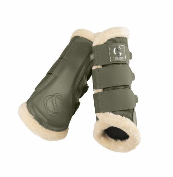 Ochraniacze Mesh Fauxfur Classic Sports 25 Dusty Olive Eskadron