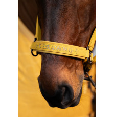 Kantar Faux Leather Double Pin Golden Yellow Platinum 25 Eskadron