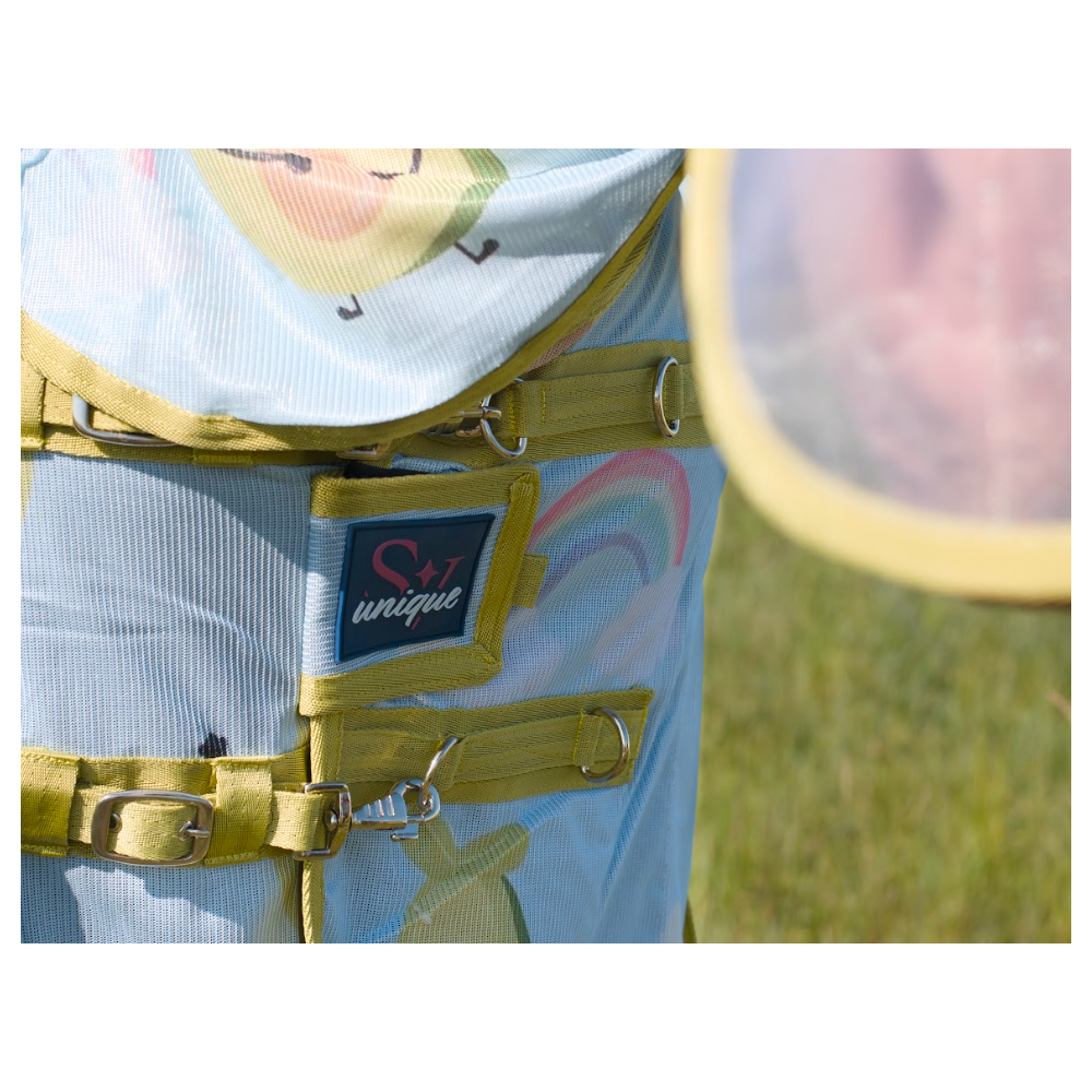 Derka Siatkowa z Kapturem Avocado With Rainbow Savio