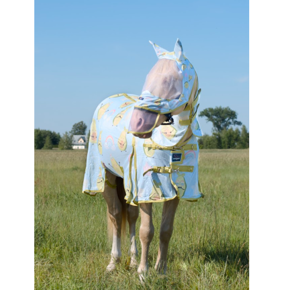 Derka Siatkowa z Kapturem Avocado With Rainbow Savio