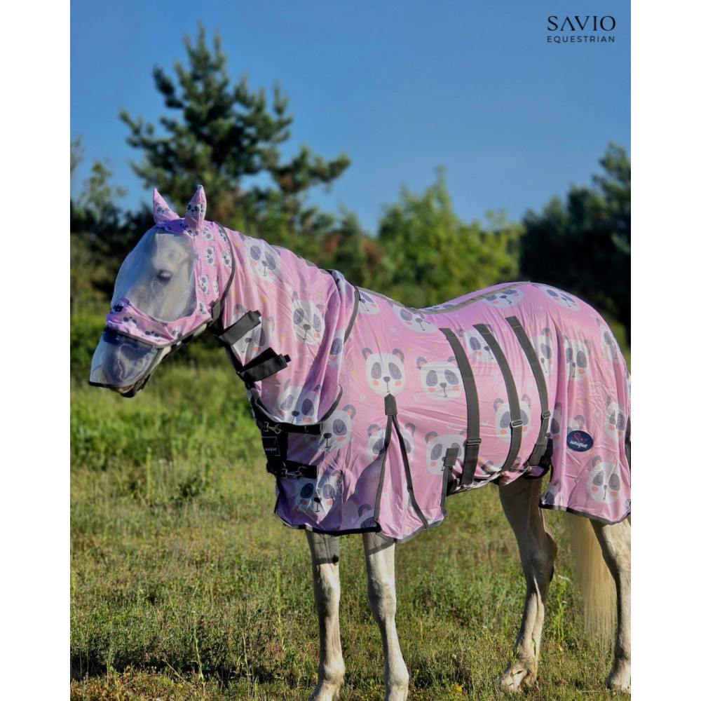 Derka Siatkowa z Kapturem Pink Panda Savio