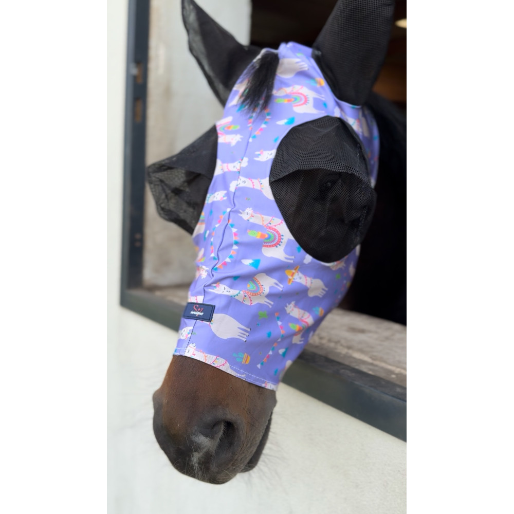 Maska Lycra Purple Llama Savio