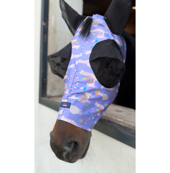 Maska Lycra Purple Llama Savio