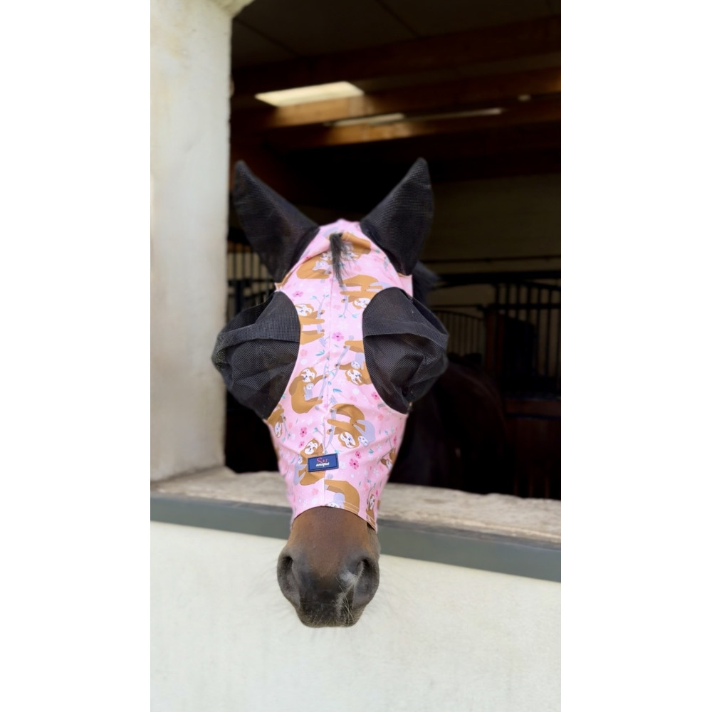 Maska Lycra Pink Sloth Savio