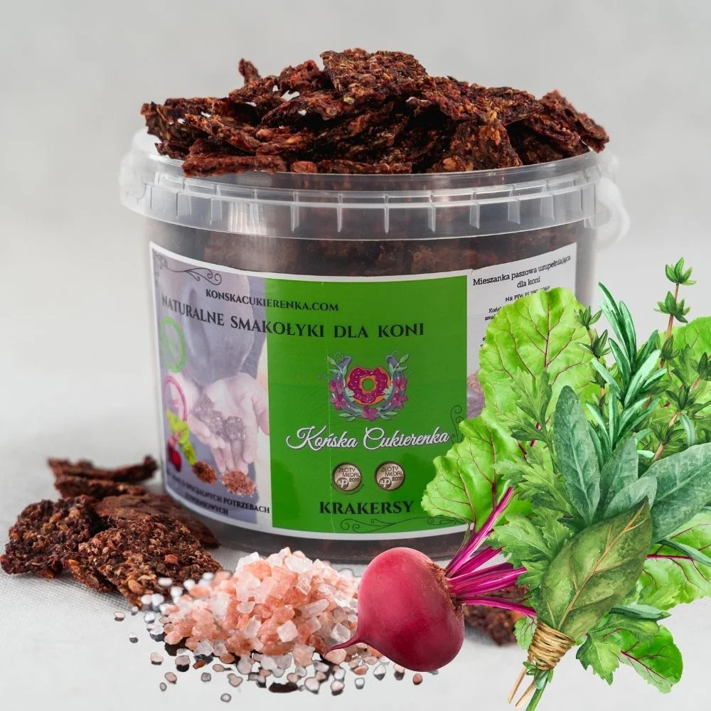 Krakersy dla Łagodnych Brzuszków Końska Cukierenka