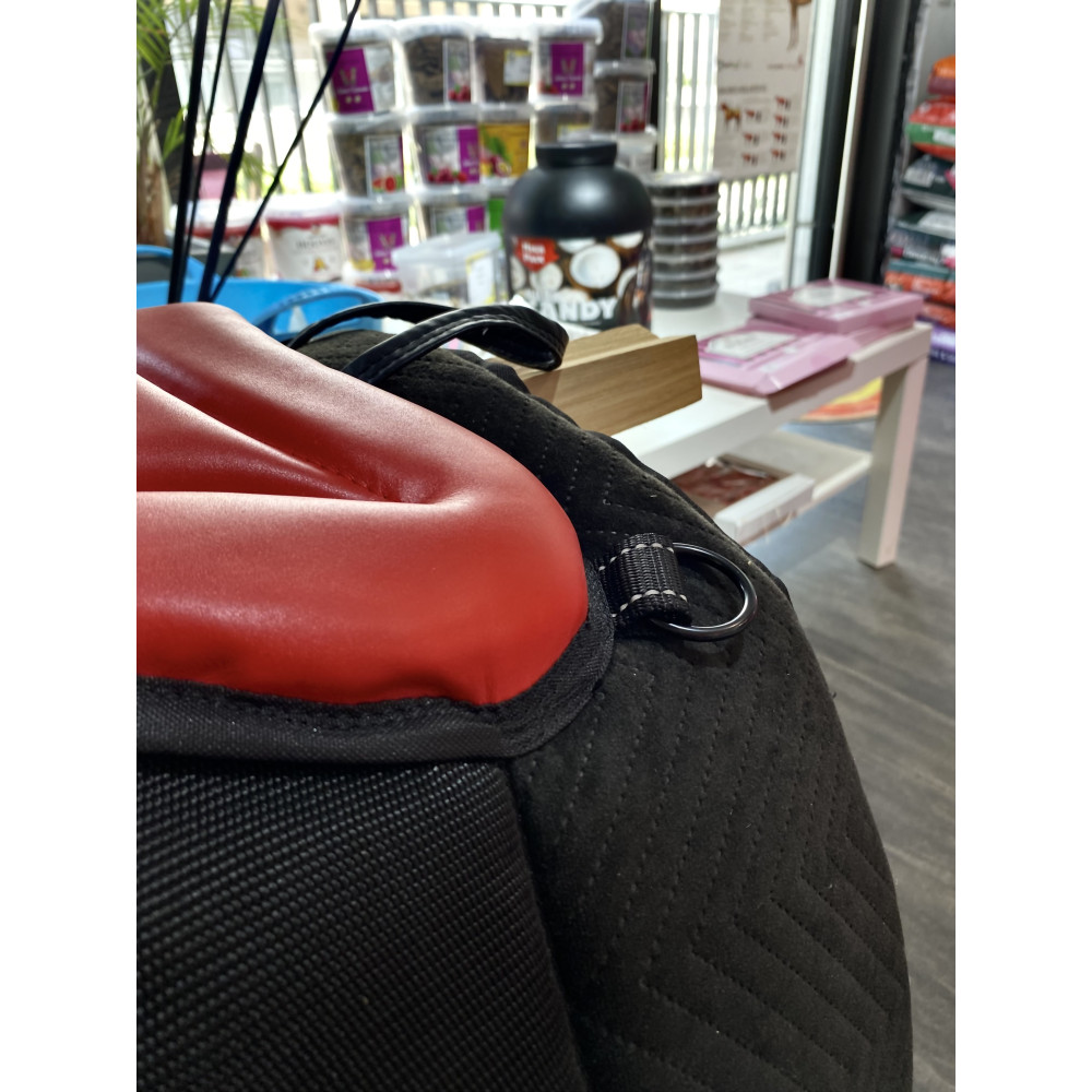 Pad do Jazdy na Oklep Czerwony HiHorse