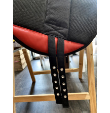 Pad do Jazdy na Oklep Czerwony HiHorse