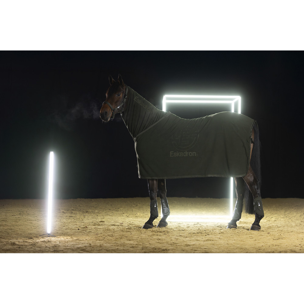 Derka Polarowa Fleece Stamp Deep Green Dynamic 25 Eskadron