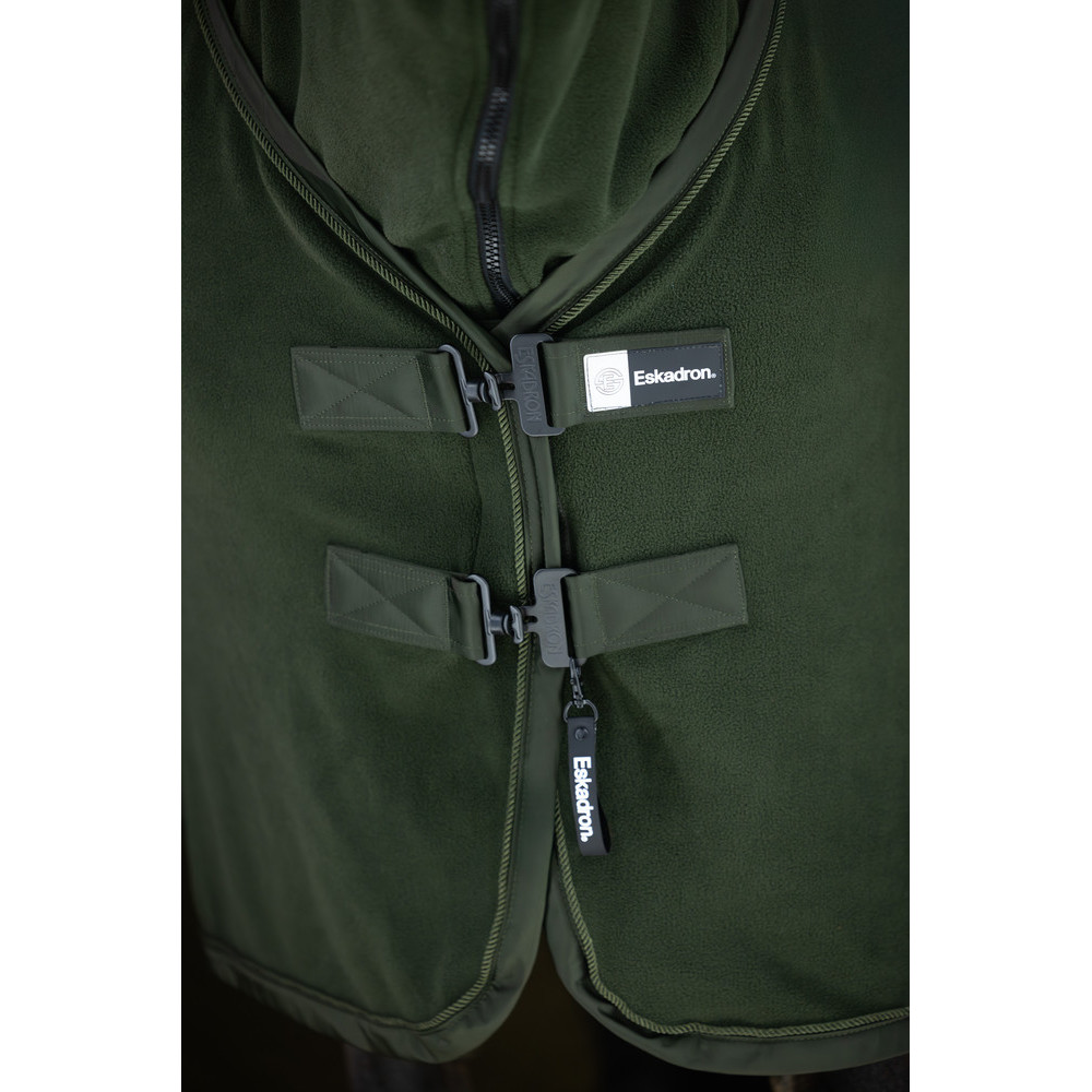 Derka Polarowa Fleece Stamp Deep Green Dynamic 25 Eskadron