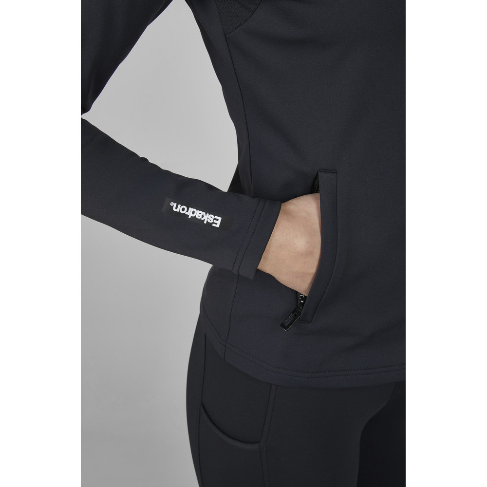 Bluza Zip-Shirt Black Dynamic 25 Eskadron