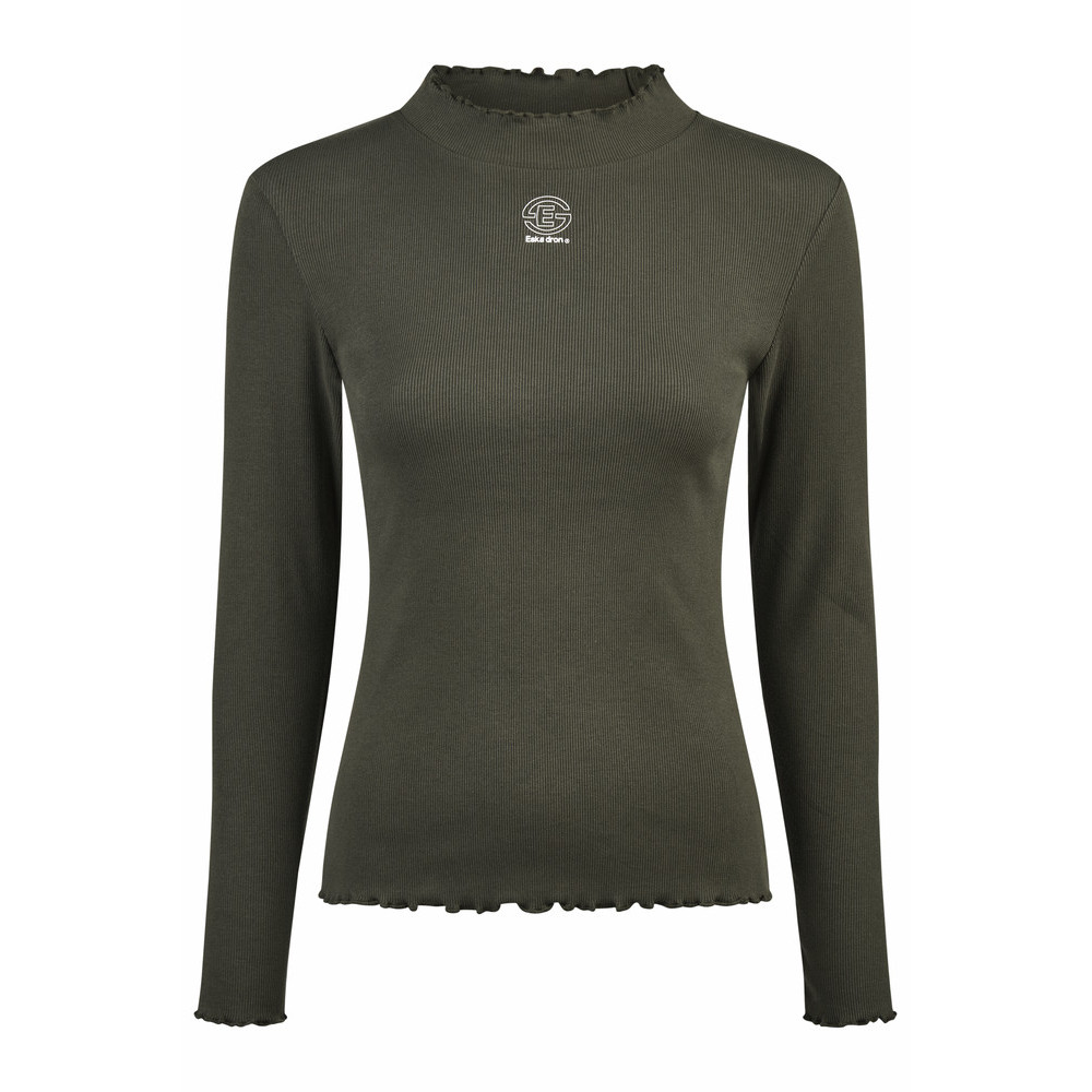 Bluzka Turtleneck Rib Deep Green Dynamic 25 Eskadron