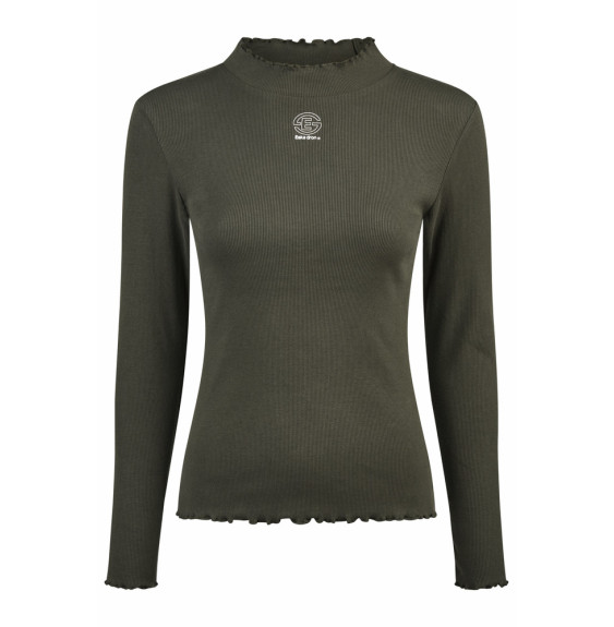 Bluzka Turtleneck Rib Deep Green Dynamic 25 Eskadron