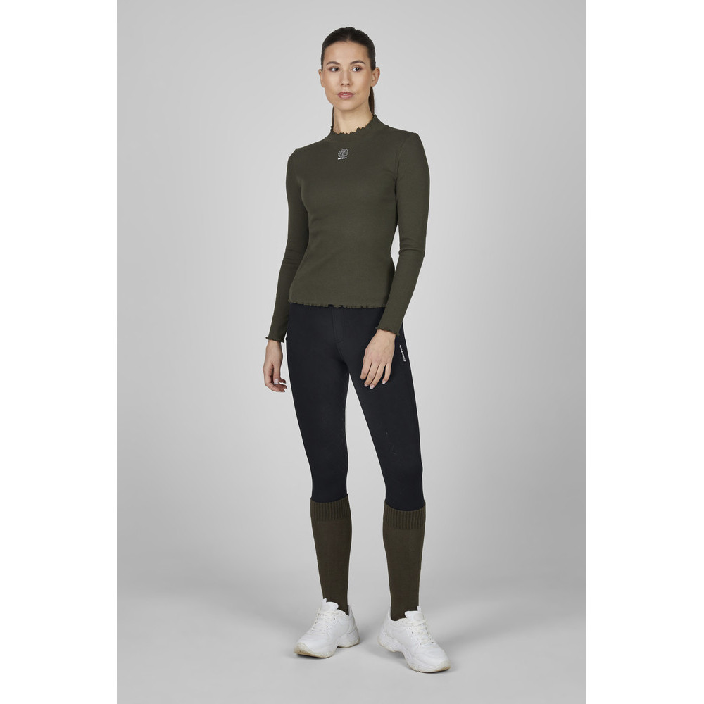 Bluzka Turtleneck Rib Deep Green Dynamic 25 Eskadron
