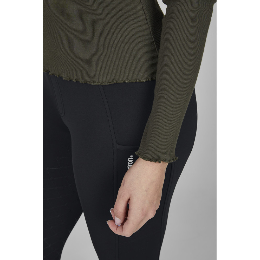Bluzka Turtleneck Rib Deep Green Dynamic 25 Eskadron