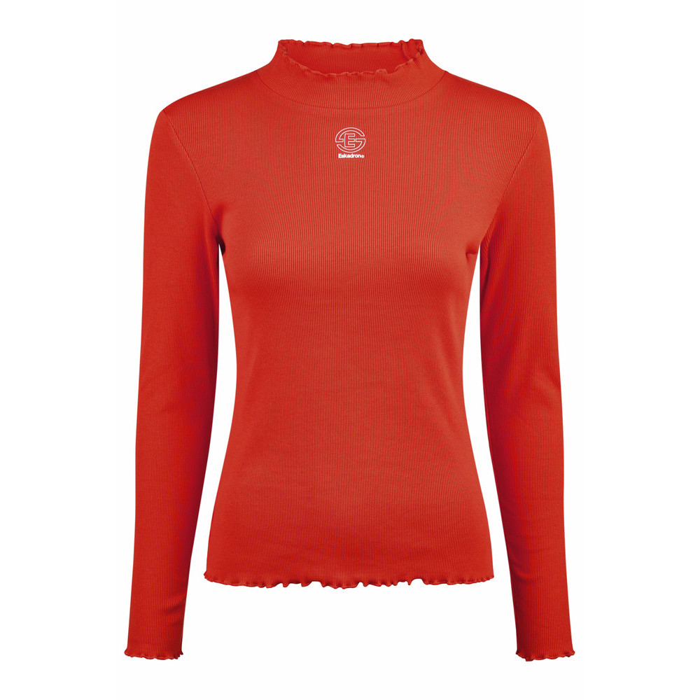 Bluzka Turtleneck Rib Poppy Red Dynamic 25 Eskadron