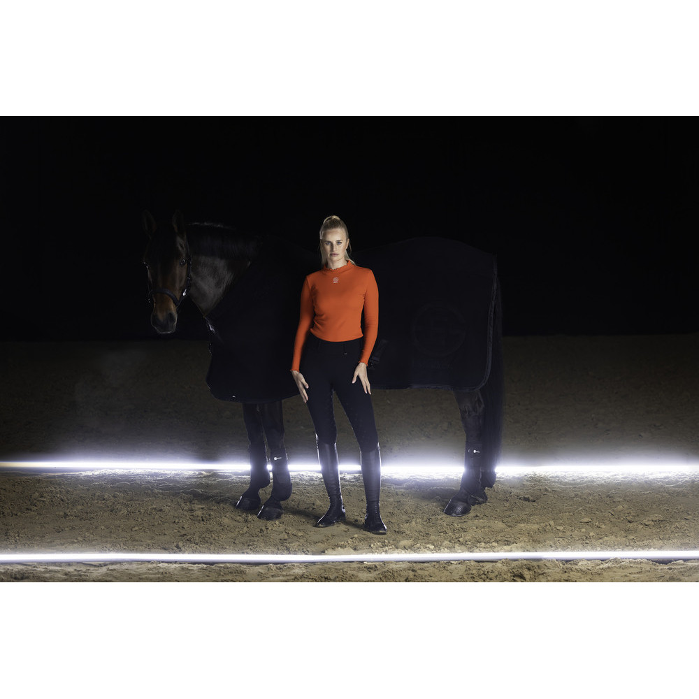 Bluzka Turtleneck Rib Poppy Red Dynamic 25 Eskadron