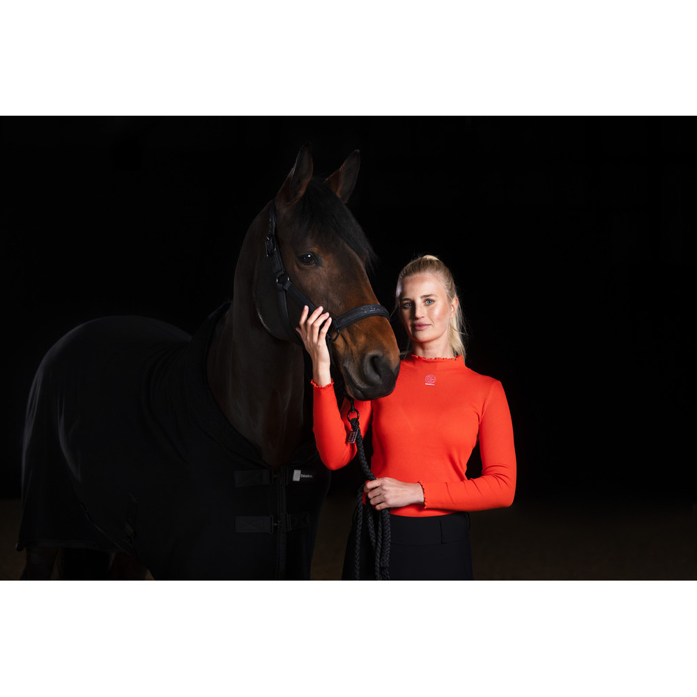 Bluzka Turtleneck Rib Poppy Red Dynamic 25 Eskadron