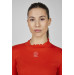 Bluzka Turtleneck Rib Poppy Red Dynamic 25 Eskadron