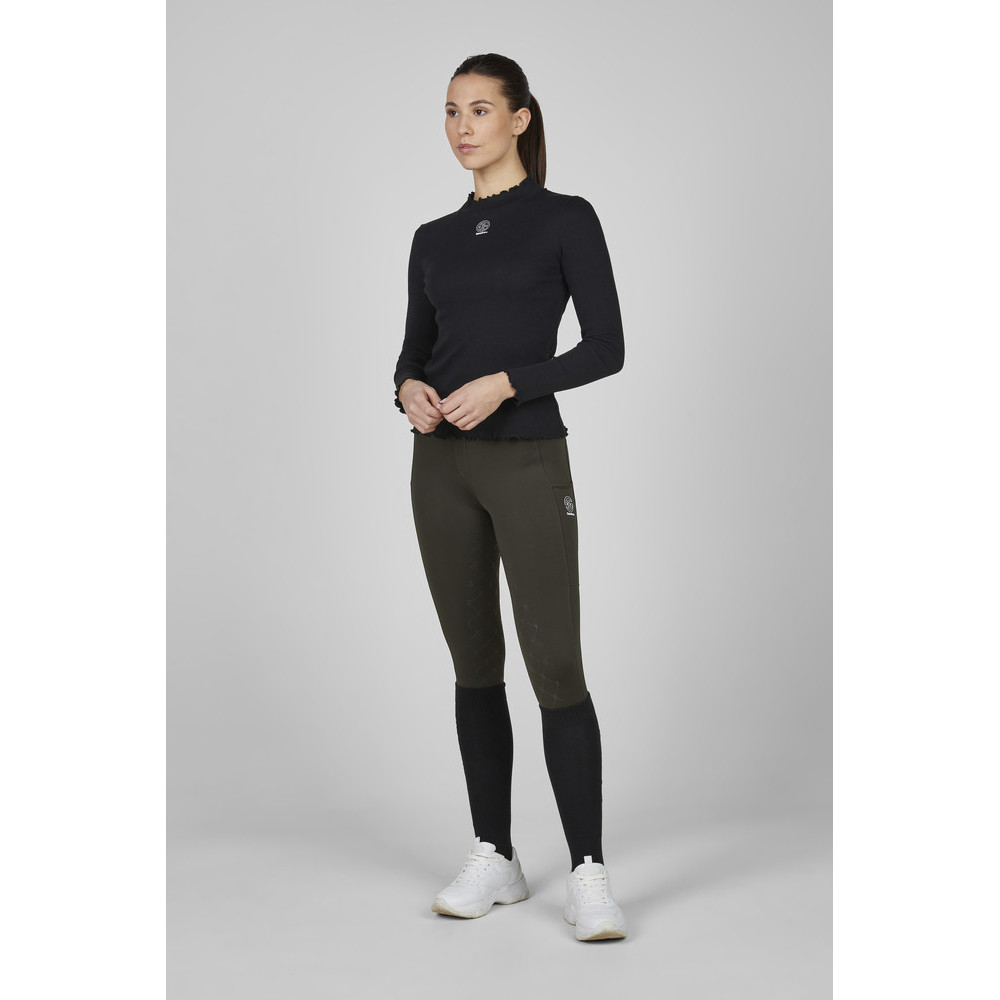 Bluzka Turtleneck Rib Black Dynamic 25 Eskadron