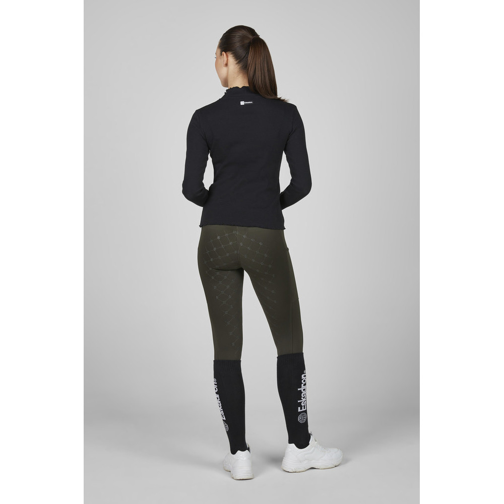 Bluzka Turtleneck Rib Black Dynamic 25 Eskadron