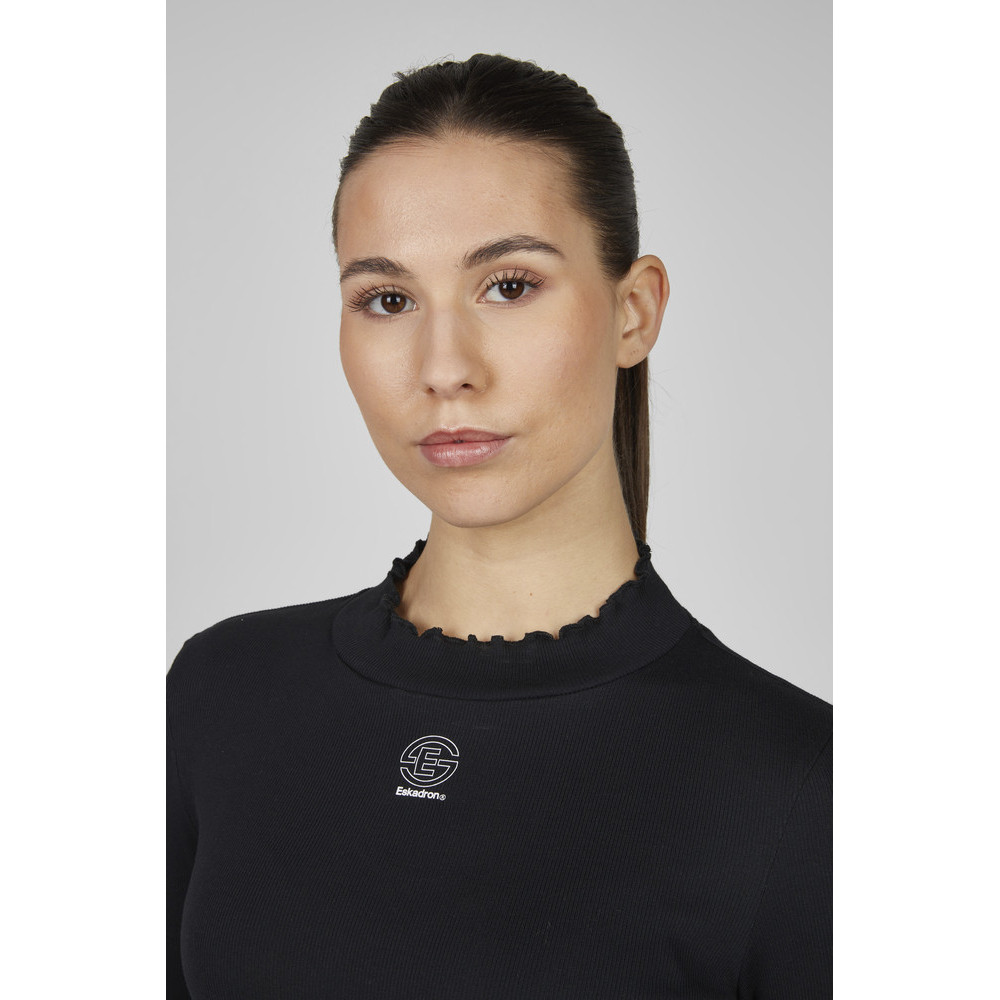 Bluzka Turtleneck Rib Black Dynamic 25 Eskadron