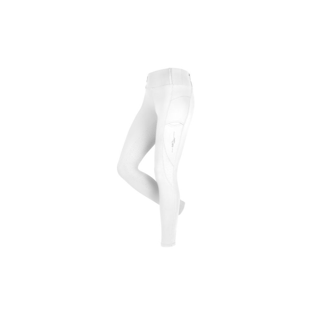 Legginsy Jeździeckie Dea Competiton White Fair Play