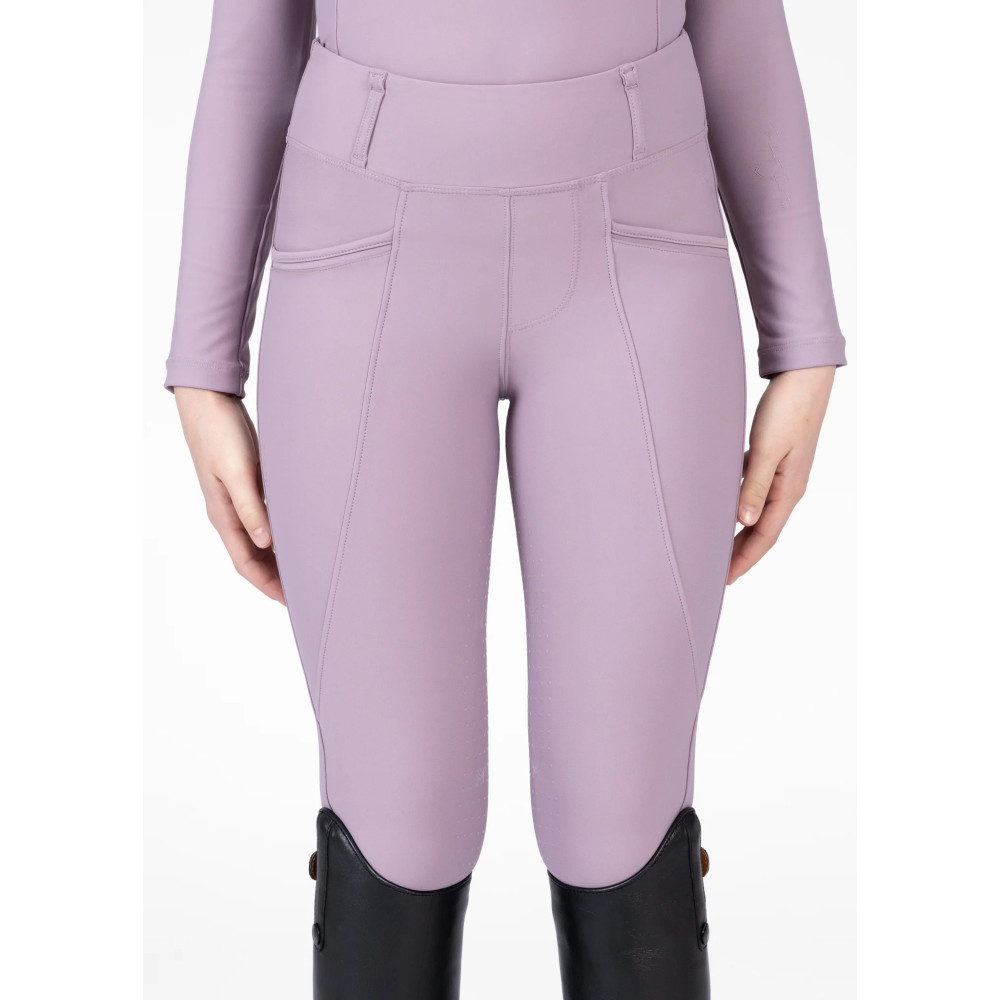 Młodzieżowe Legginsy Jeździeckie Pro Riding (Orchid) Maximilian Equestrian