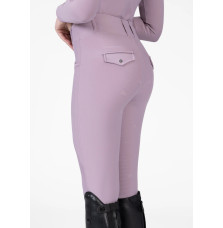 Młodzieżowe Legginsy Jeździeckie Pro Riding (Orchid) Maximilian Equestrian