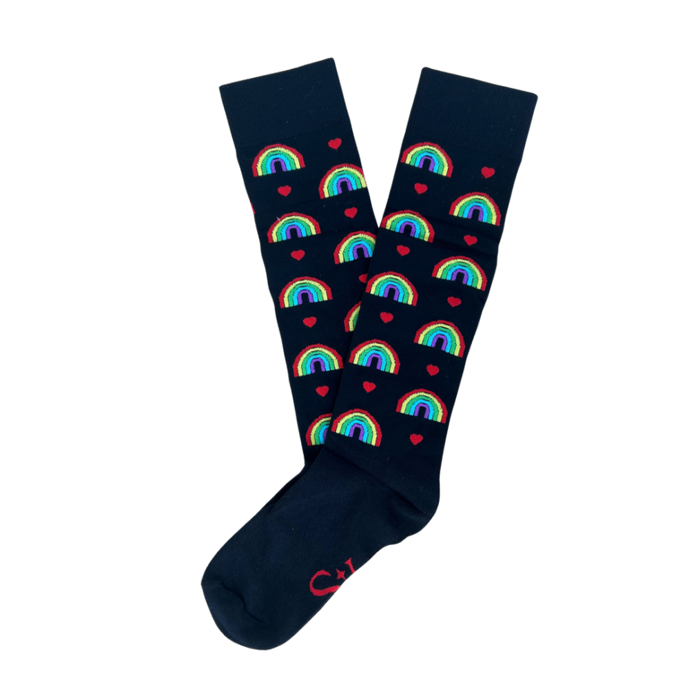 Podkolanówki Jeździeckie Rainbow Savio