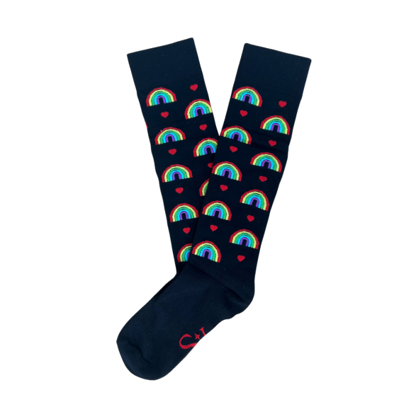 Podkolanówki Jeździeckie Rainbow Savio