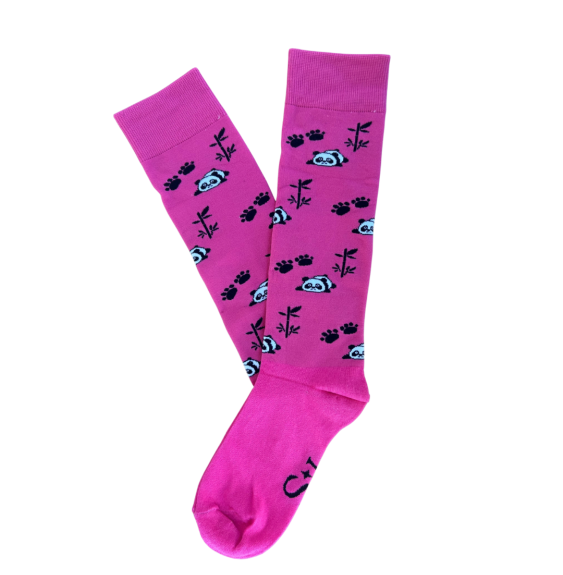 Podkolanówki Jeździeckie Pink Panda Savio