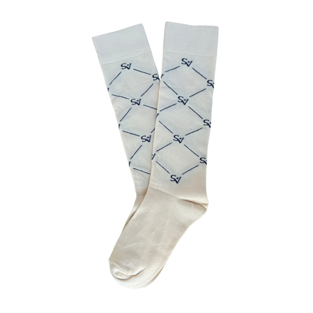 Podkolanówki Jeździeckie Beige Savio