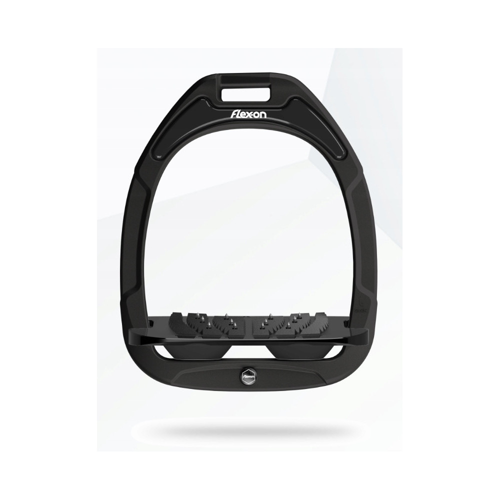 Strzemiona Safe On Green Composite Ultra Grip Black/Black Pochyła Stopka Flex On