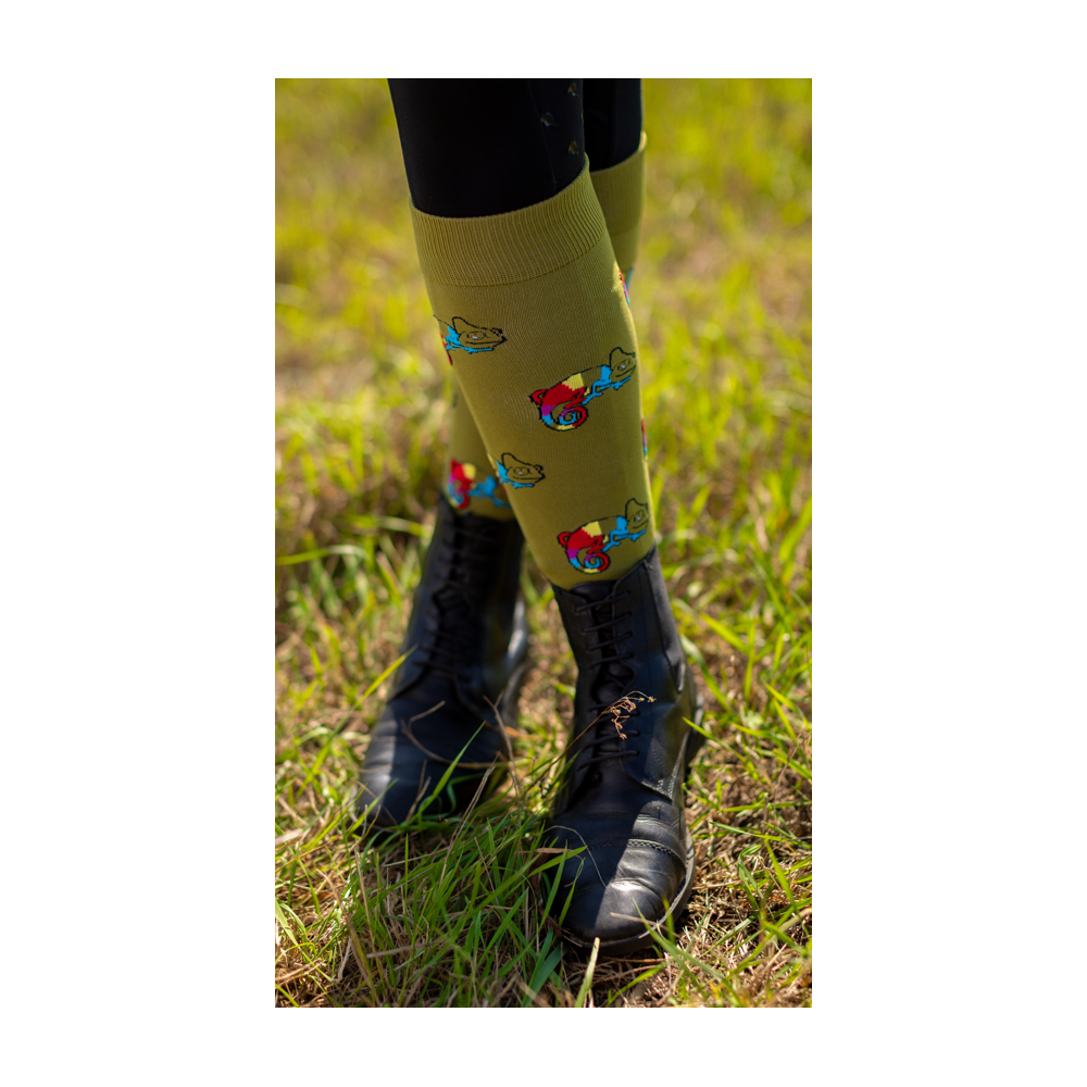 Podkolanówki Jeździeckie Cameleon Savio