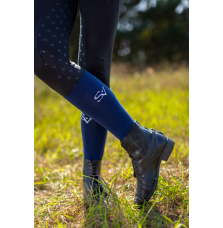 Podkolanówki Jeździeckie Dark Navy Savio