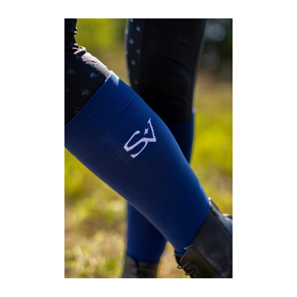 Podkolanówki Jeździeckie Dark Navy Savio