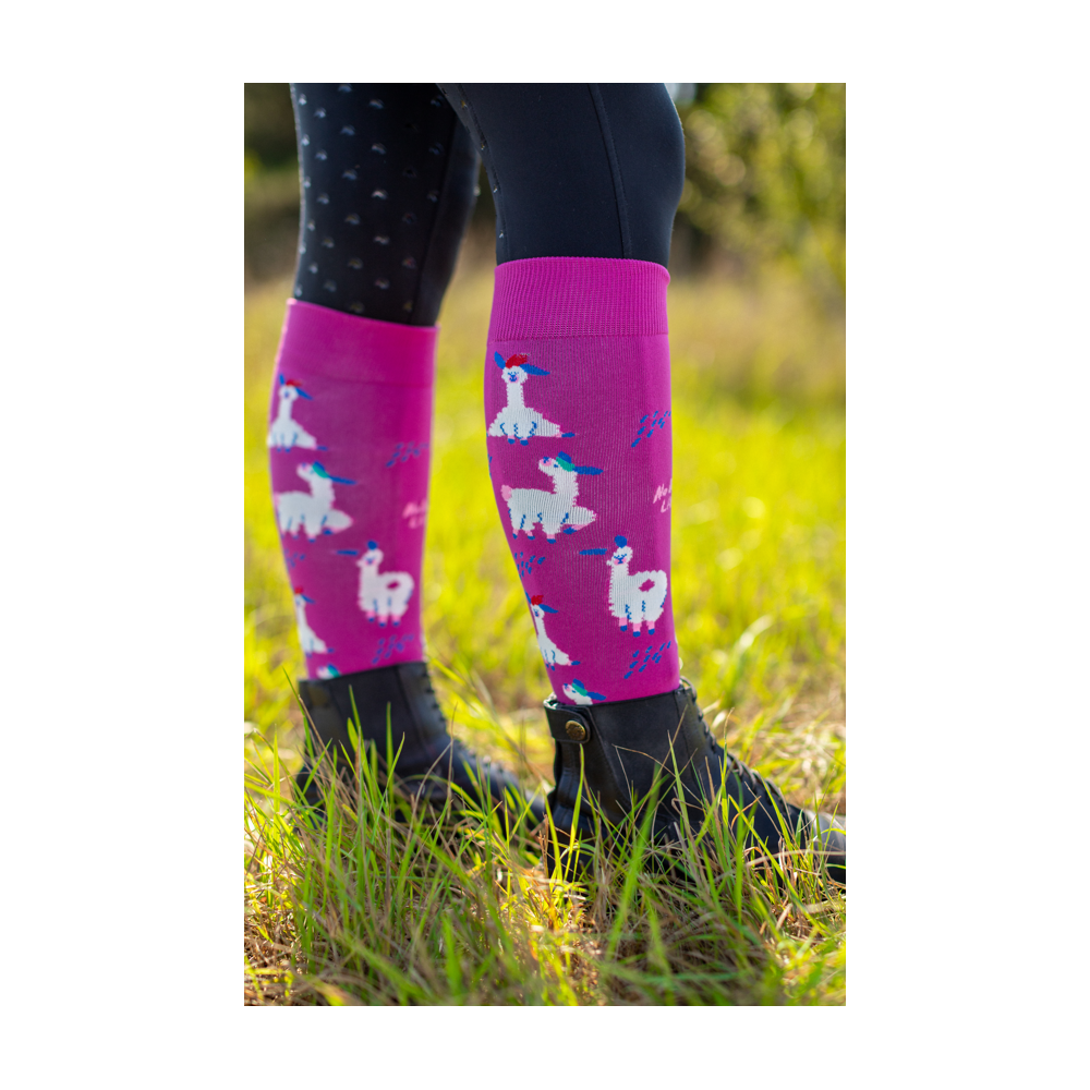 Podkolanówki Jeździeckie Lama Savio