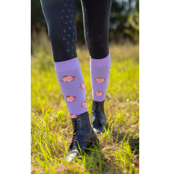 Podkolanówki Jeździeckie Piggy Bank Savio