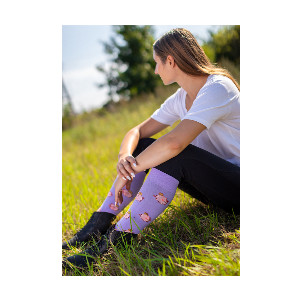 Podkolanówki Jeździeckie Piggy Bank Savio