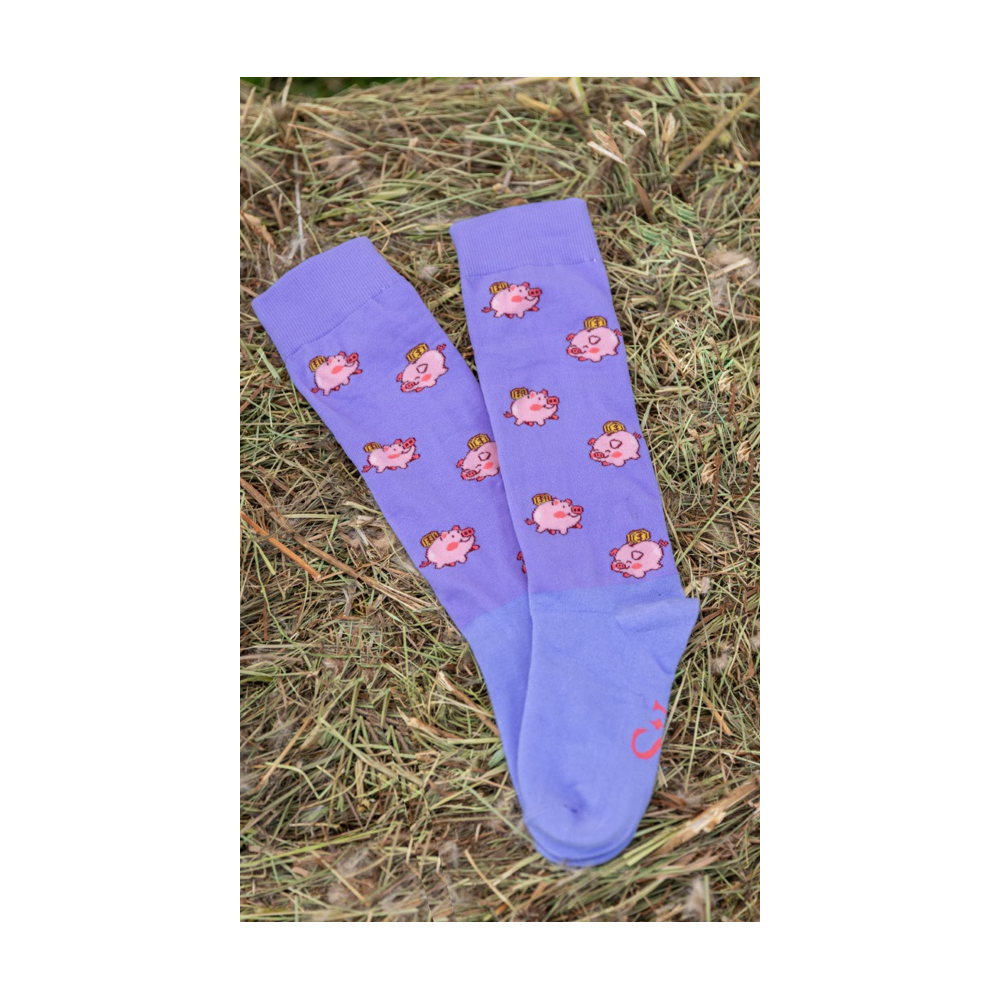 Podkolanówki Jeździeckie Piggy Bank Savio