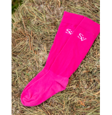 Podkolanówki Jeździeckie Pink Savio