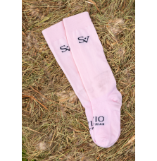 Podkolanówki Jeździeckie Powder Pink Savio