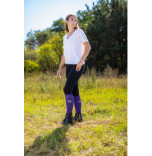 Podkolanówki Jeździeckie Purple Savio