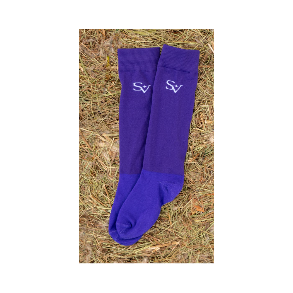 Podkolanówki Jeździeckie Purple Savio
