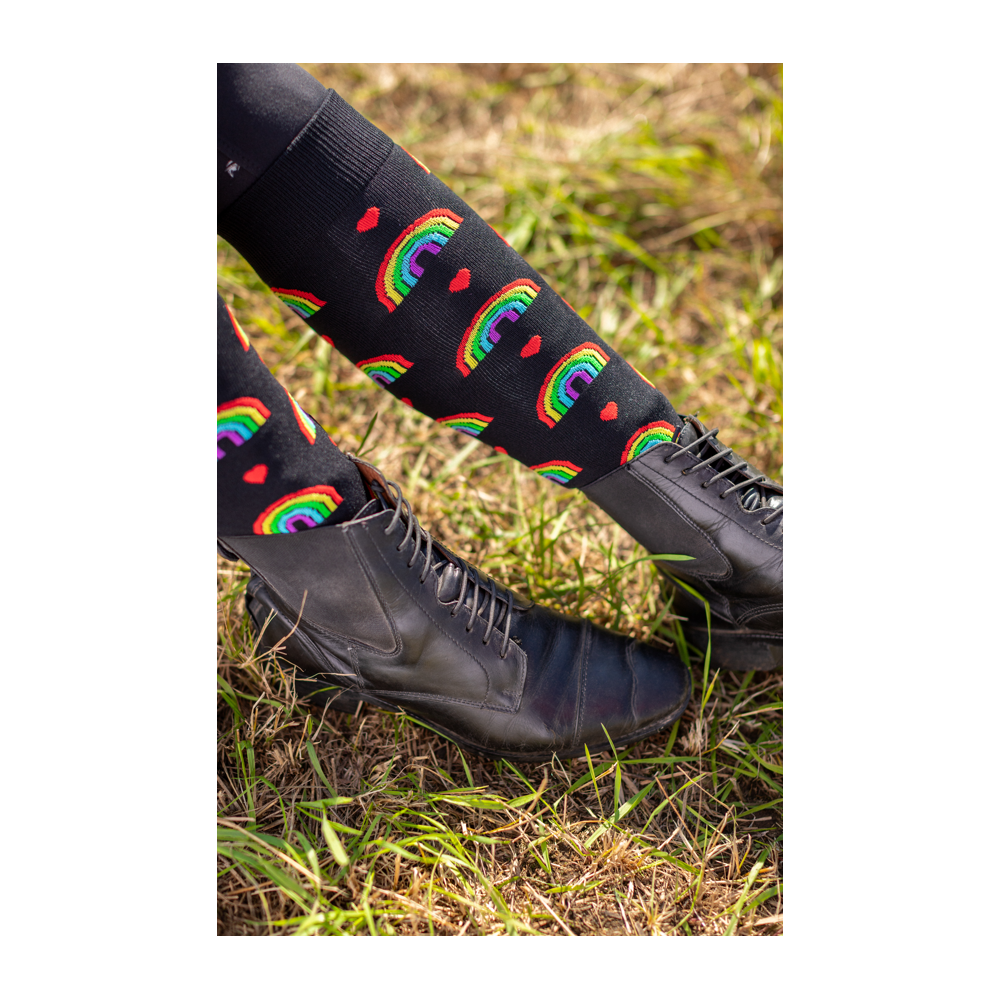 Podkolanówki Jeździeckie Rainbow Savio